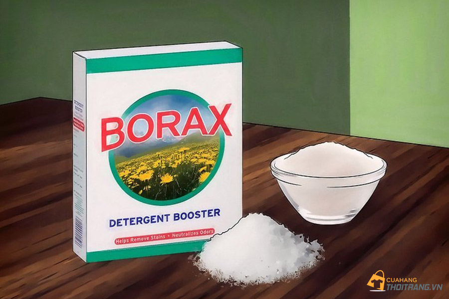  Loại bỏ  Quần áo bị nấm mốc bằng Borax